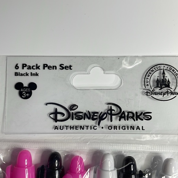 Disney Parks Authentic Minnie Mouse ballpoint pens, Set of 6 - black ink. - Picture 8 of 16